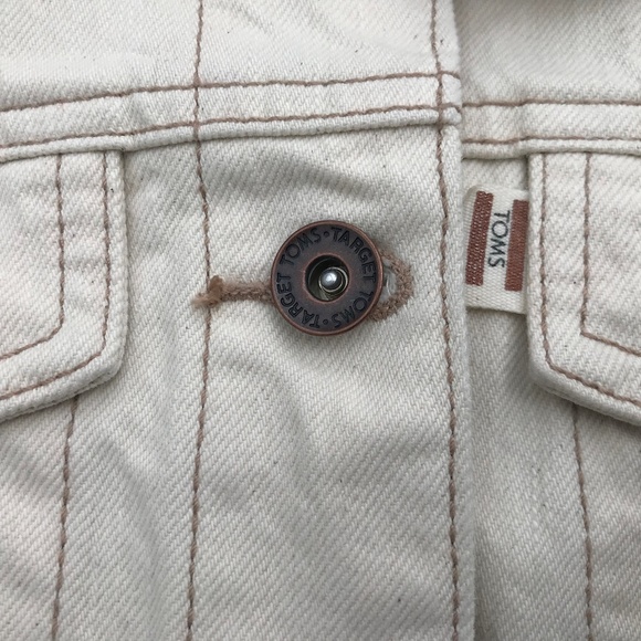 Toms Girl Jacket Long Sleeve Cotton Denim Jacket - Picture 5 of 8